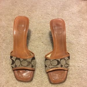 Coach sandals